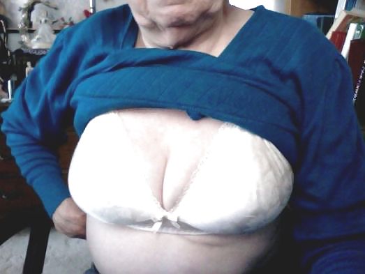 Mrs Lair 77 yo and her saggy and wrinkled breasts #13190250