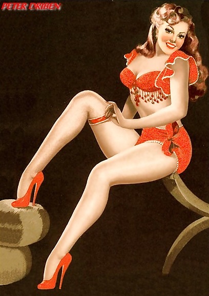 Vintage Pinups Peter Driben #1070024