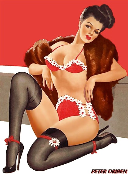 Vintage Pinups Peter Driben #1070063