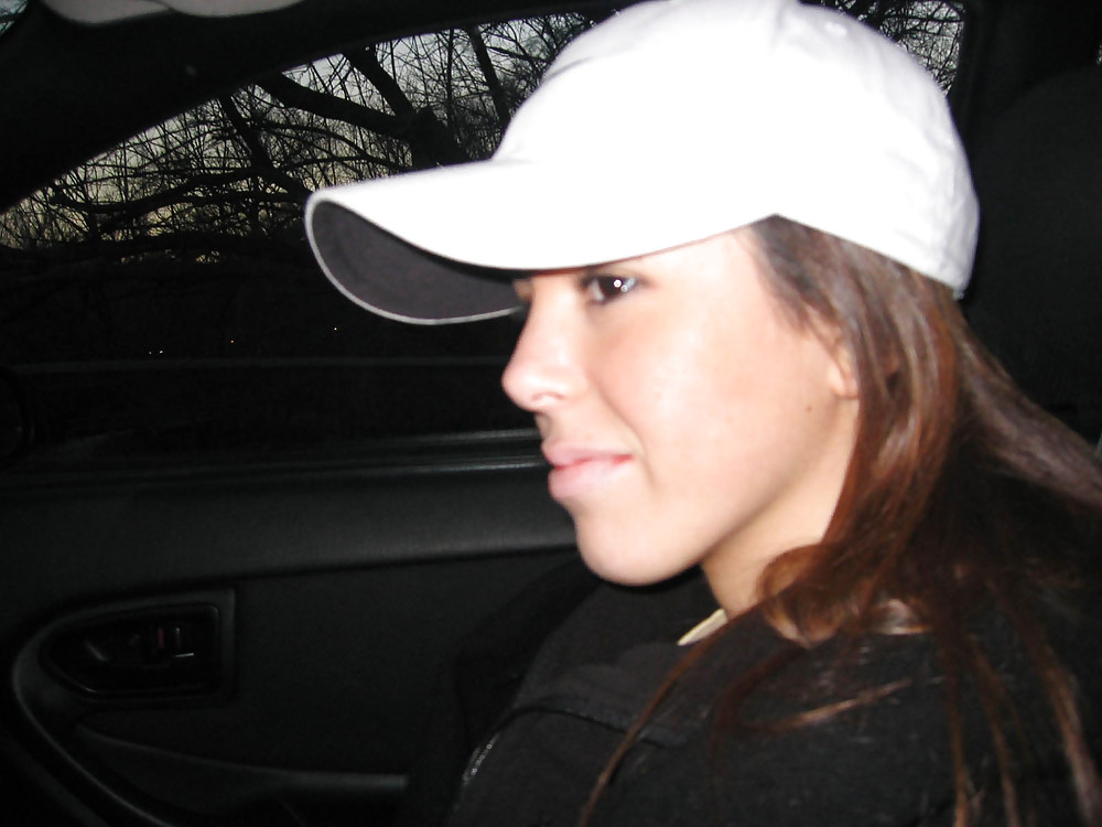 Very cute lady shying faraway from a strip #9719433