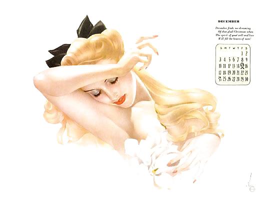 Calendario erotico 2 - calendario pin-up 1944
 #7742945