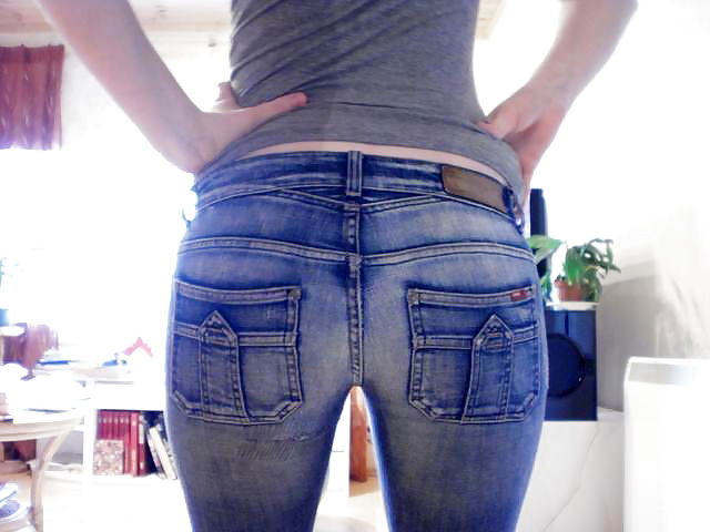 Jeans ass pants ass #7754281