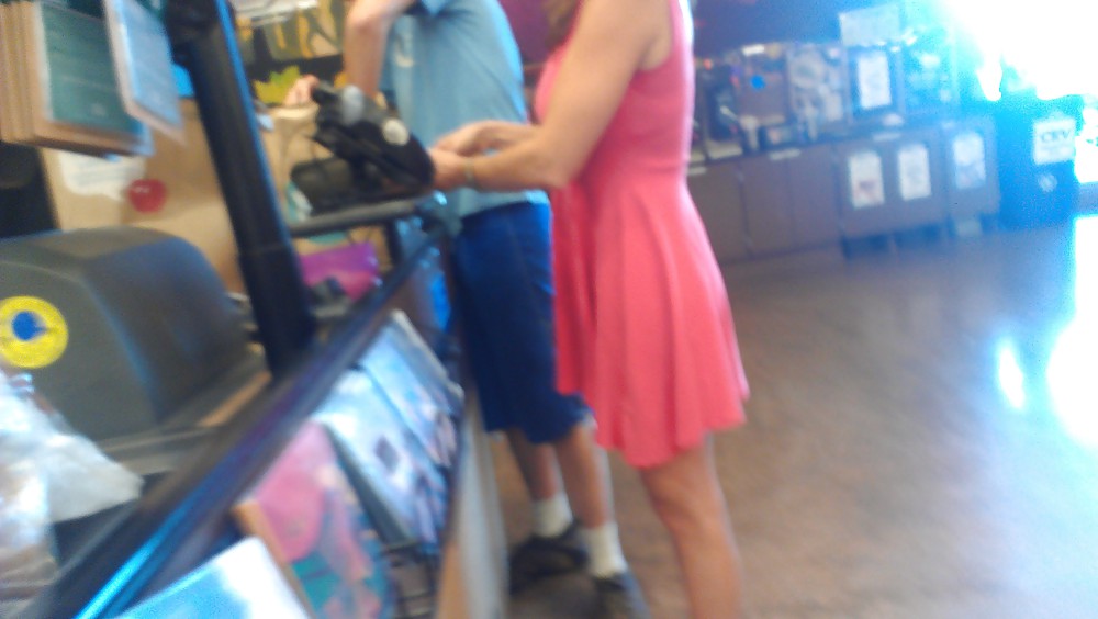 Hot Milf Sluts at Whole Foods - Some Visible Panty Line #21070333