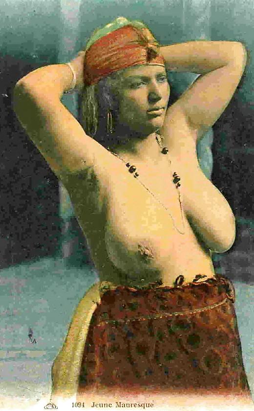 Cru Art Photo érotique 3 - Filles Arabian C. 1900 - 1930 #6317143