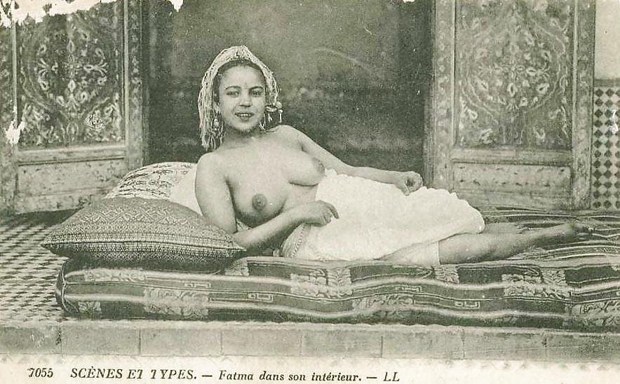 Cru Art Photo érotique 3 - Filles Arabian C. 1900 - 1930 #6317159
