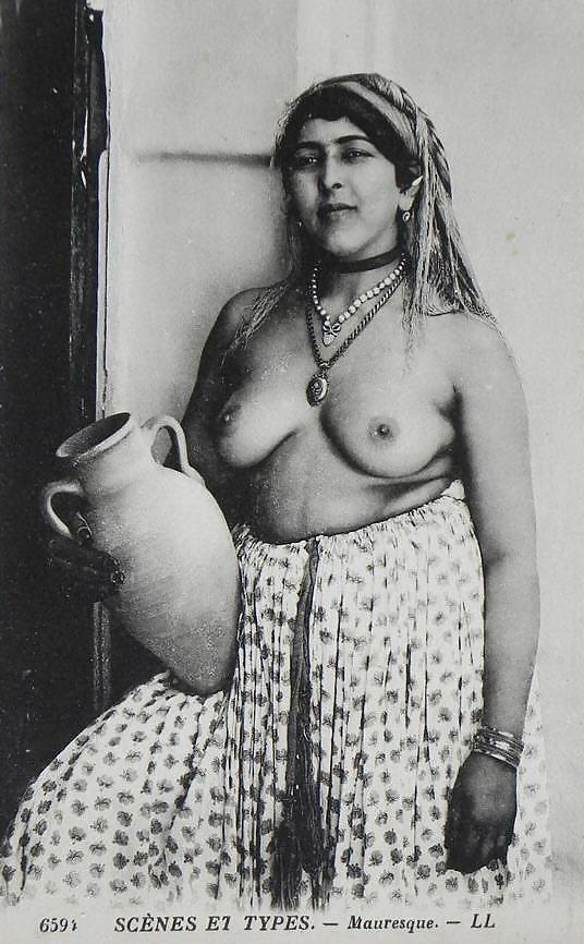 Vintage Erotische Fotokunst 3 - Arabisches Mädchen C. 1900 - 1930 #6317193
