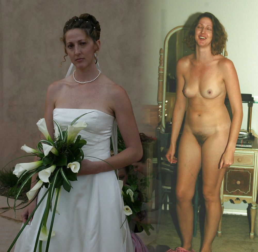 Real Amateur Brides - Dressed & Undressed 7 #5578934