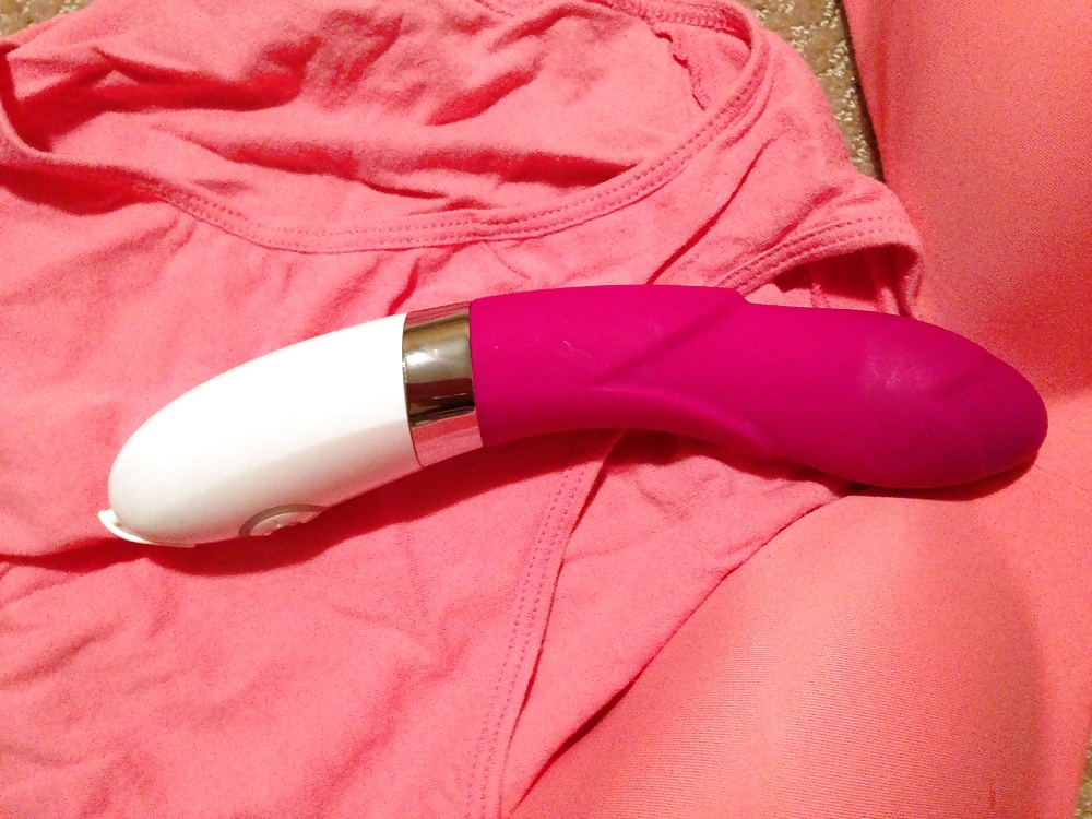 My wife's dildo, bra and panty! #17020799