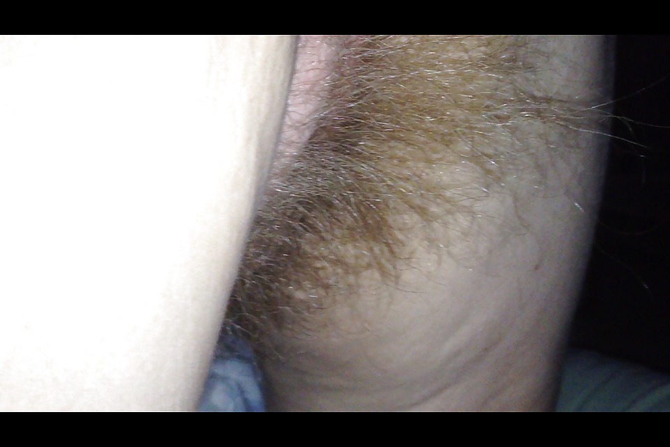 Super soft hairy pubes hanging from her ass & pussy.  #14902338