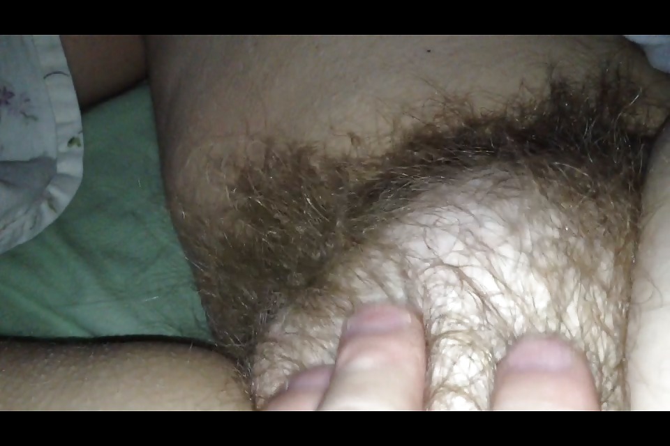 Super soft hairy pubes hanging from her ass & pussy.  #14902389