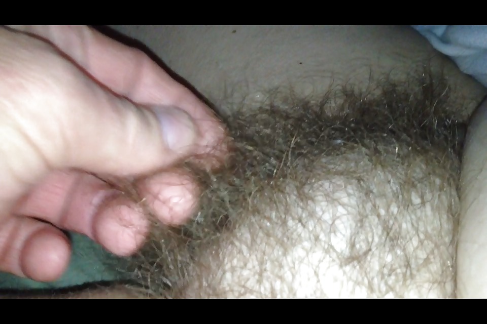 Super soft hairy pubes hanging from her ass & pussy.  #14902397