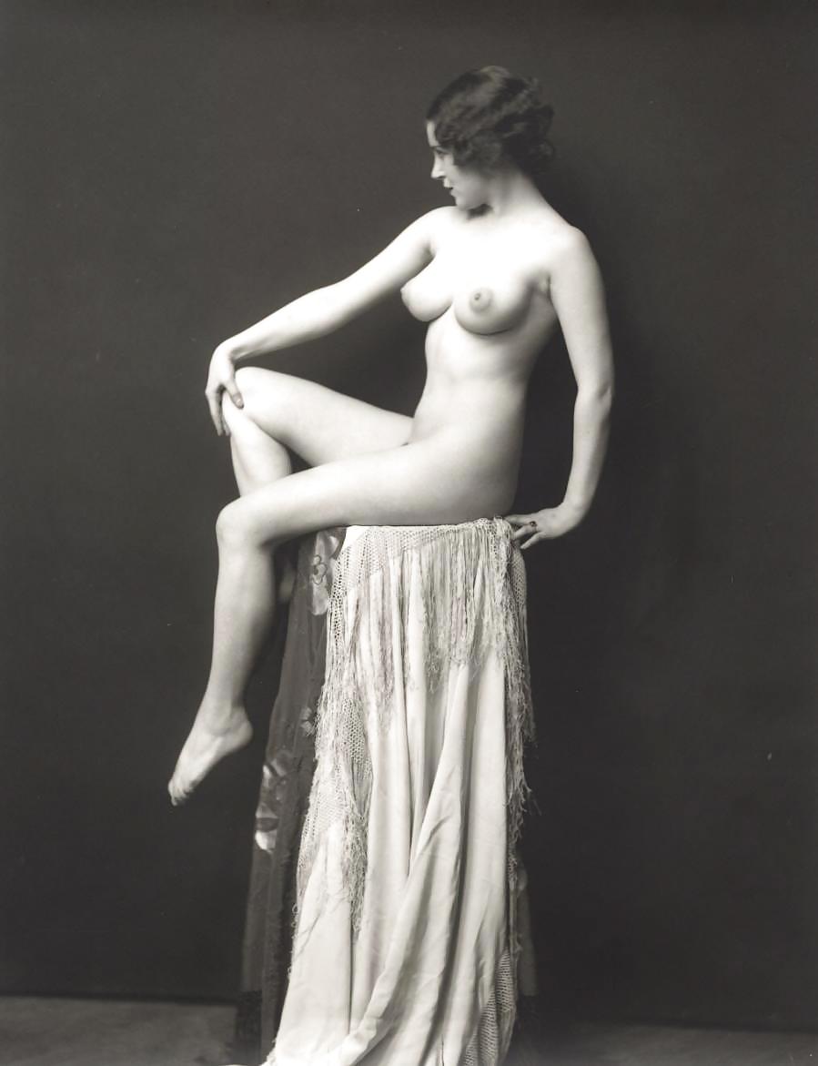 Vintage Erotic Photo Art 8 - Nude Model 5 Ziegfeld Girls #8667041