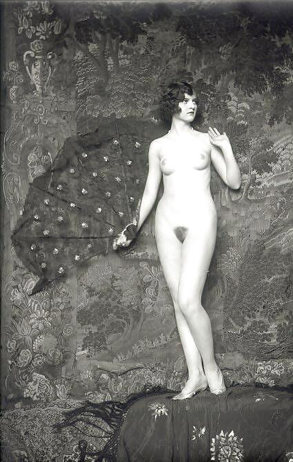 Vintage Erotic Photo Art 8 - Nude Model 5 Ziegfeld Girls #8667052