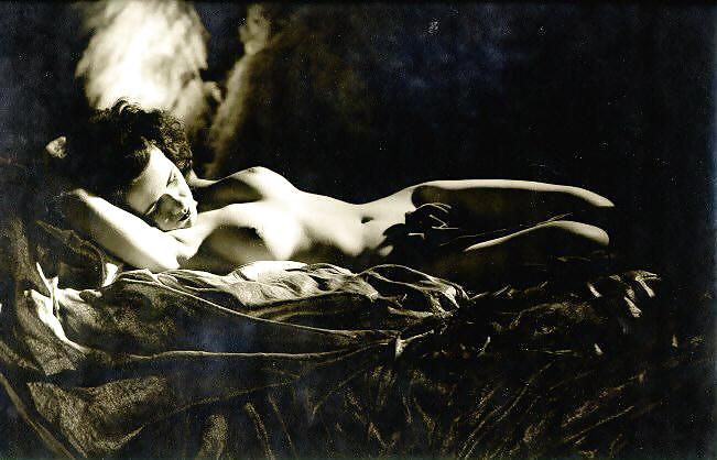 Vintage Erotic Photo Art 8 - Nude Model 5 Ziegfeld Girls #8667057