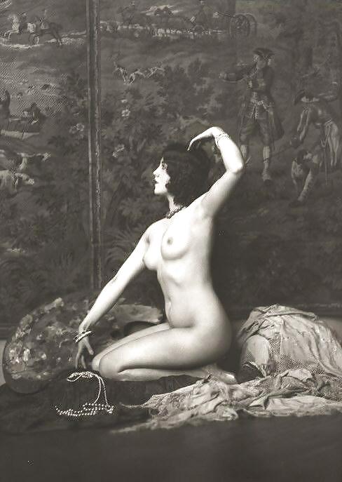 Vintage Erotische Fotokunst 8 - Aktmodell 5 Ziegfeld Mädchen #8667062