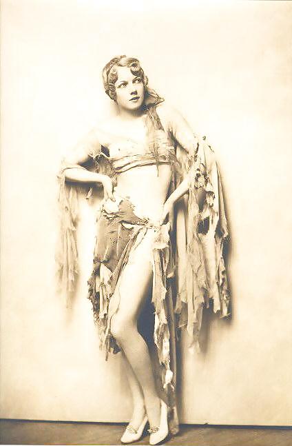 Vintage Erotic Photo Art 8 - Nude Model 5 Ziegfeld Girls #8667081
