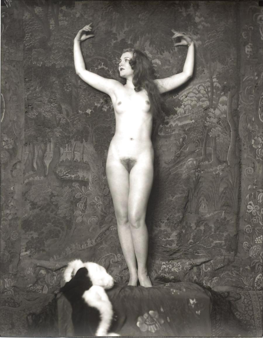 Vintage Erotic Photo Art 8 - Nude Model 5 Ziegfeld Girls #8667110