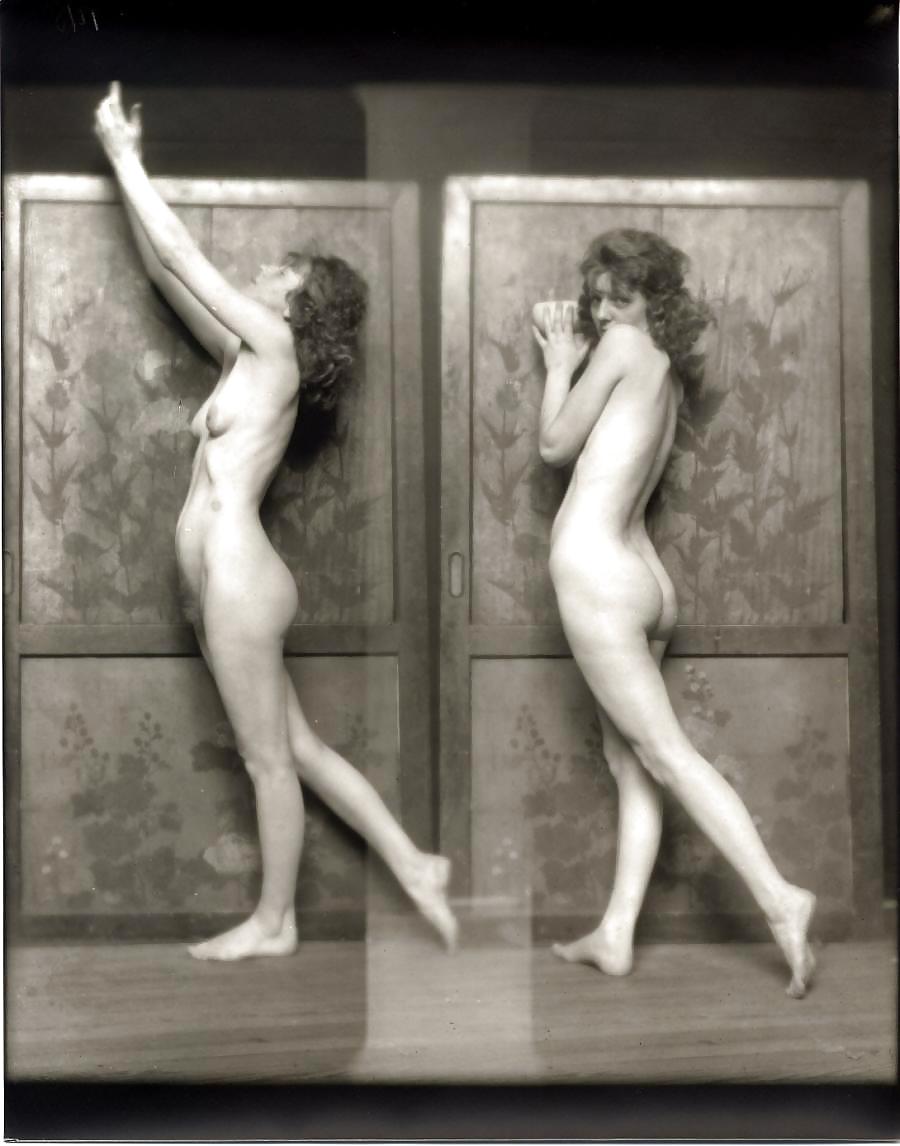 Vintage Erotic Photo Art 8 - Nude Model 5 Ziegfeld Girls #8667140