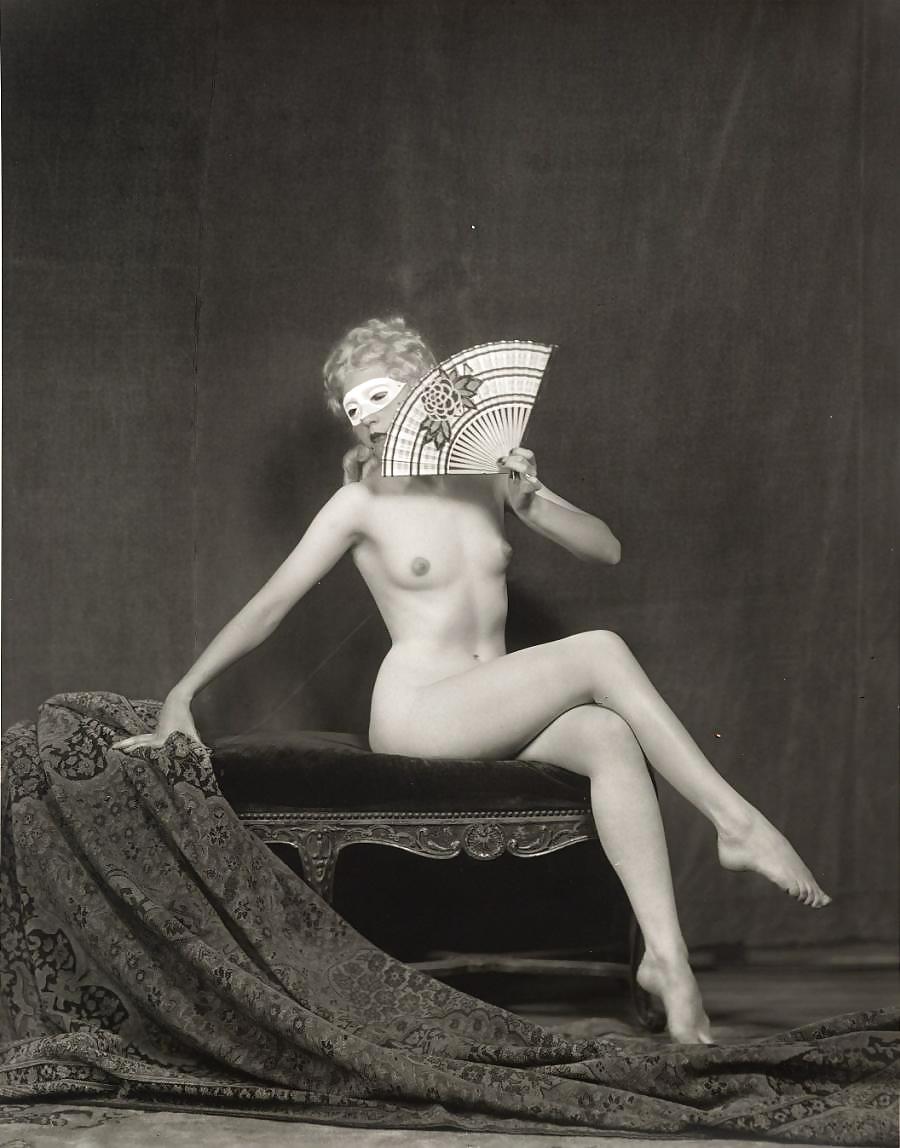Vintage Erotic Photo Art 8 - Nude Model 5 Ziegfeld Girls #8667166