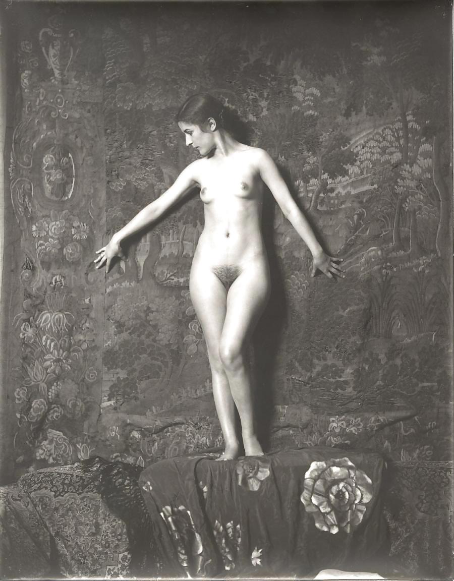 Vintage Erotic Photo Art 8 - Nude Model 5 Ziegfeld Girls #8667213