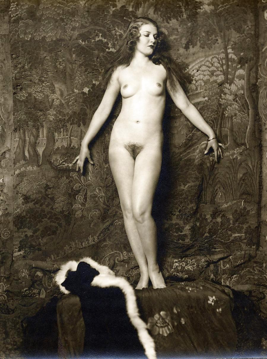 Vintage Erotic Photo Art 8 - Nude Model 5 Ziegfeld Girls #8667227