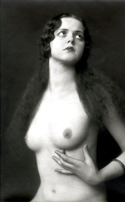 Vintage Erotic Photo Art 8 - Nude Model 5 Ziegfeld Girls #8667232
