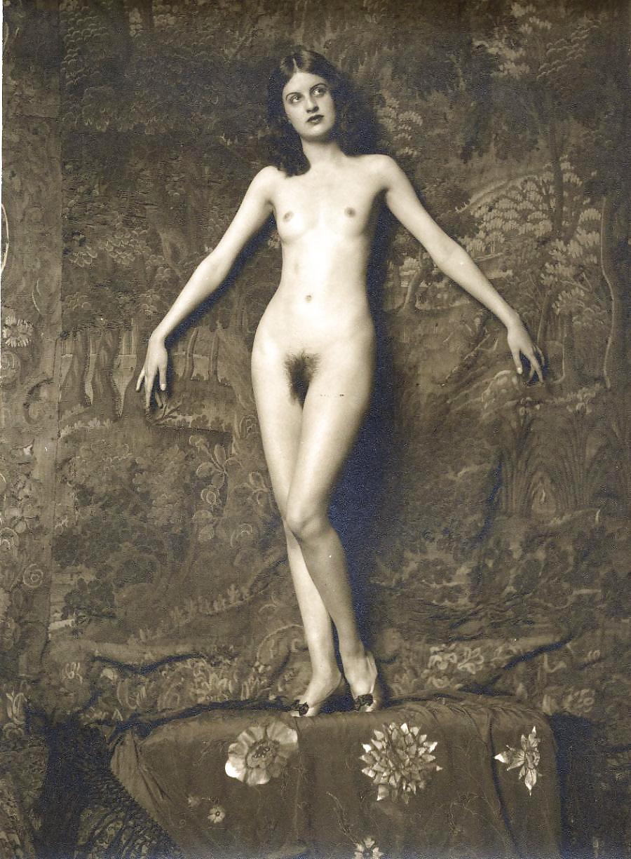 Vintage Erotische Fotokunst 8 - Aktmodell 5 Ziegfeld Mädchen #8667270