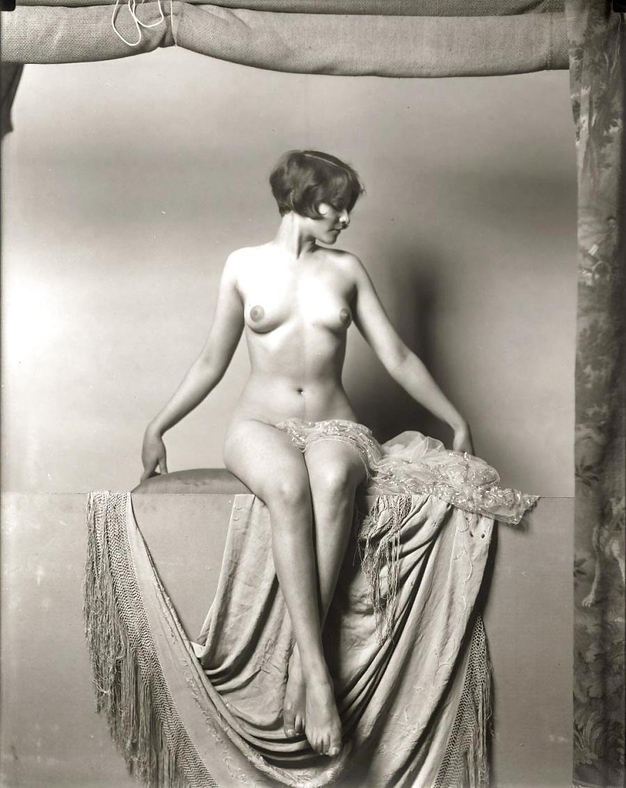 Vintage Erotische Fotokunst 8 - Aktmodell 5 Ziegfeld Mädchen #8667276