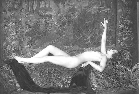 Vintage Erotic Photo Art 8 - Nude Model 5 Ziegfeld Girls #8667281
