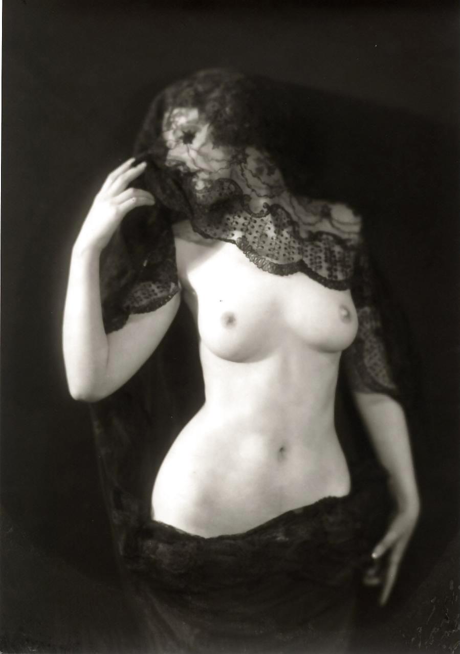 Vintage Erotic Photo Art 8 - Nude Model 5 Ziegfeld Girls #8667296