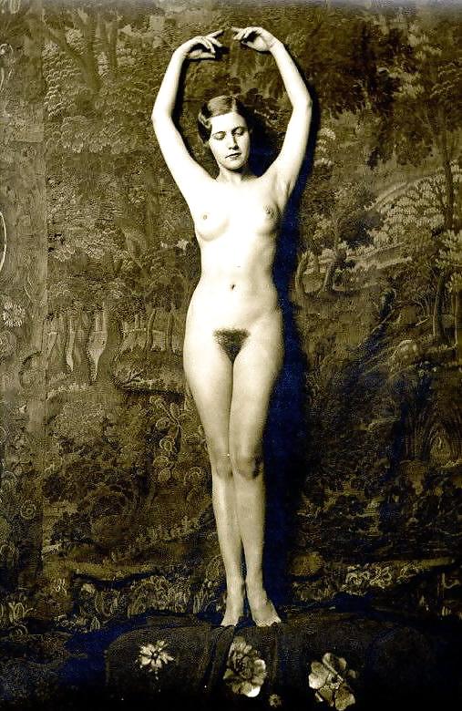 Vintage Erotische Fotokunst 8 - Aktmodell 5 Ziegfeld Mädchen #8667310