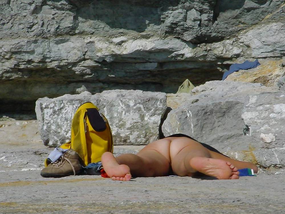 Older Beach Nudists #611552