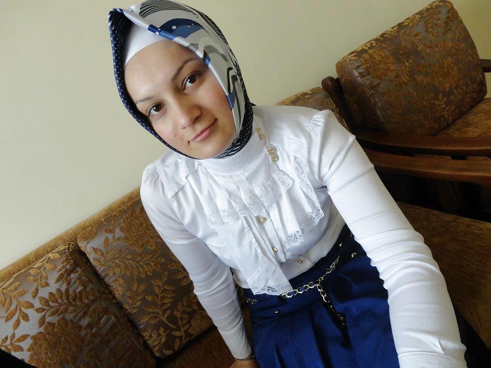 Turkish hijab arab turbanli asian russian #16609480