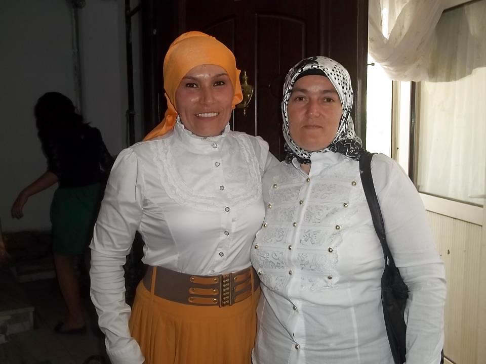 Turkish hijab arab turbanli asian russian #16609484