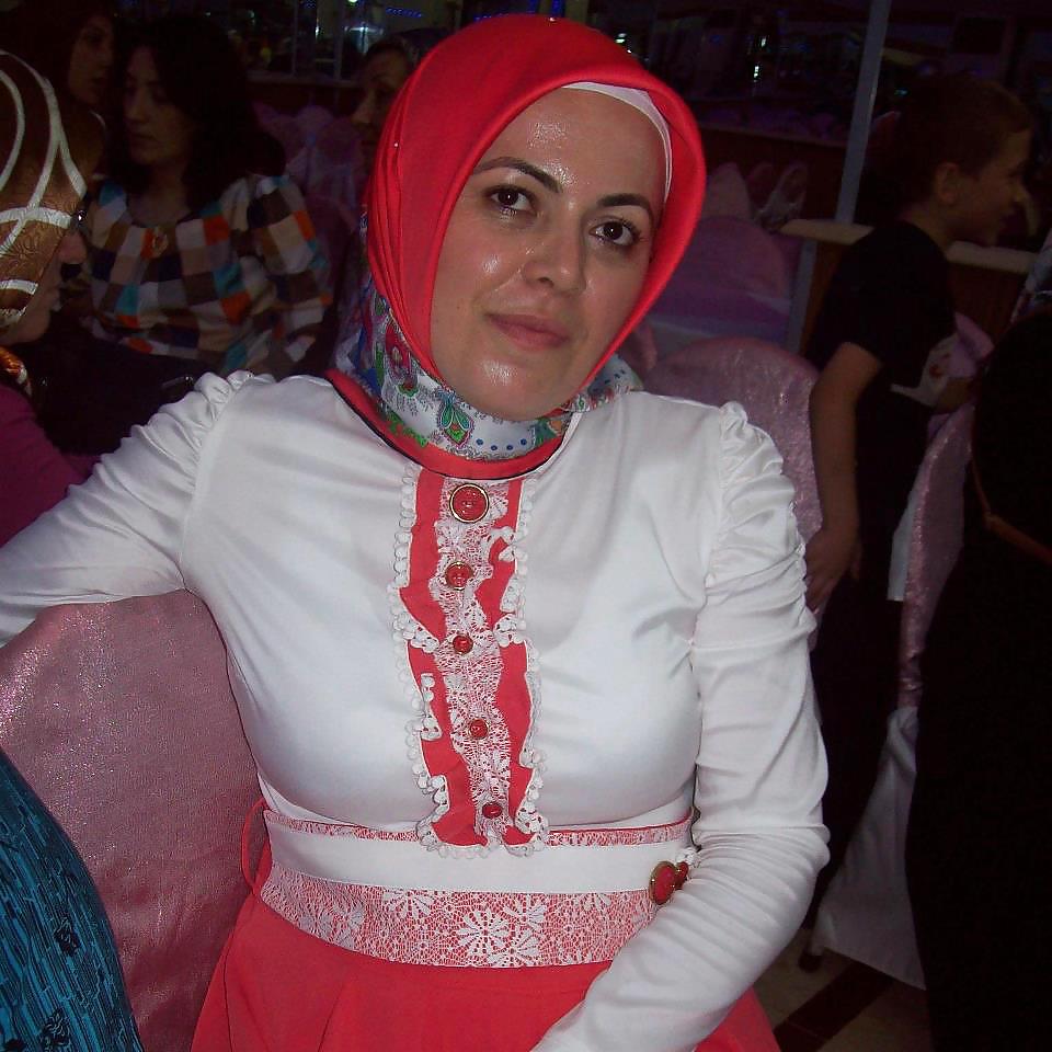 Turkish hijab arab turbanli asian russian #16609499