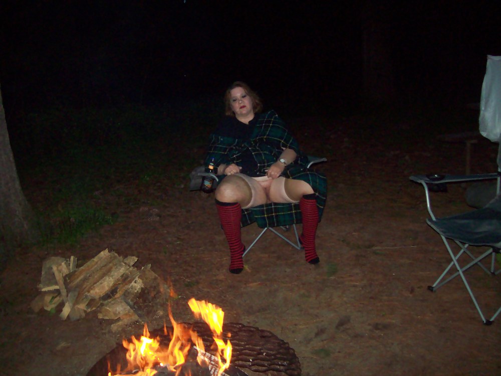 Camping with Friends in the woods #10491648