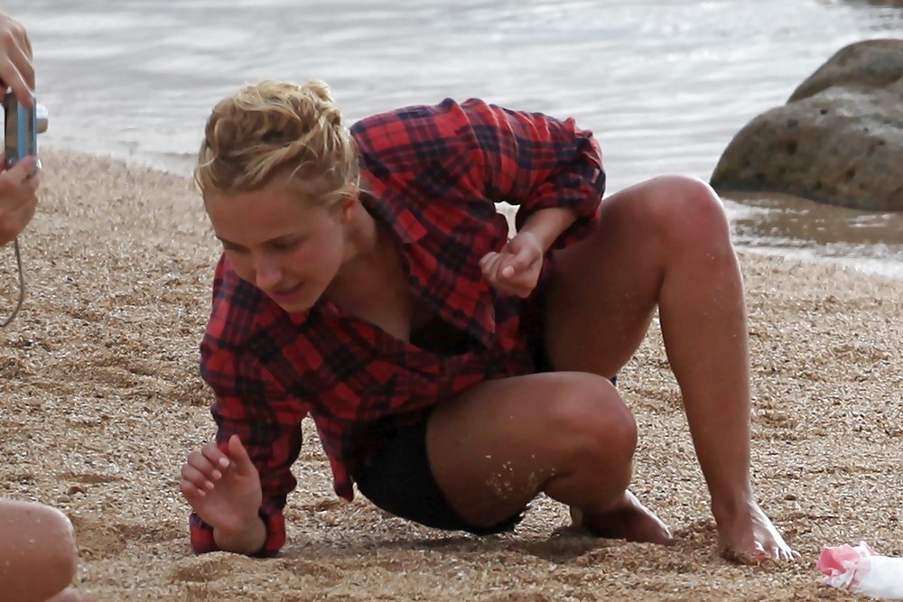 Hayden Panettiere Bikini Candids in Hawaii #3964274