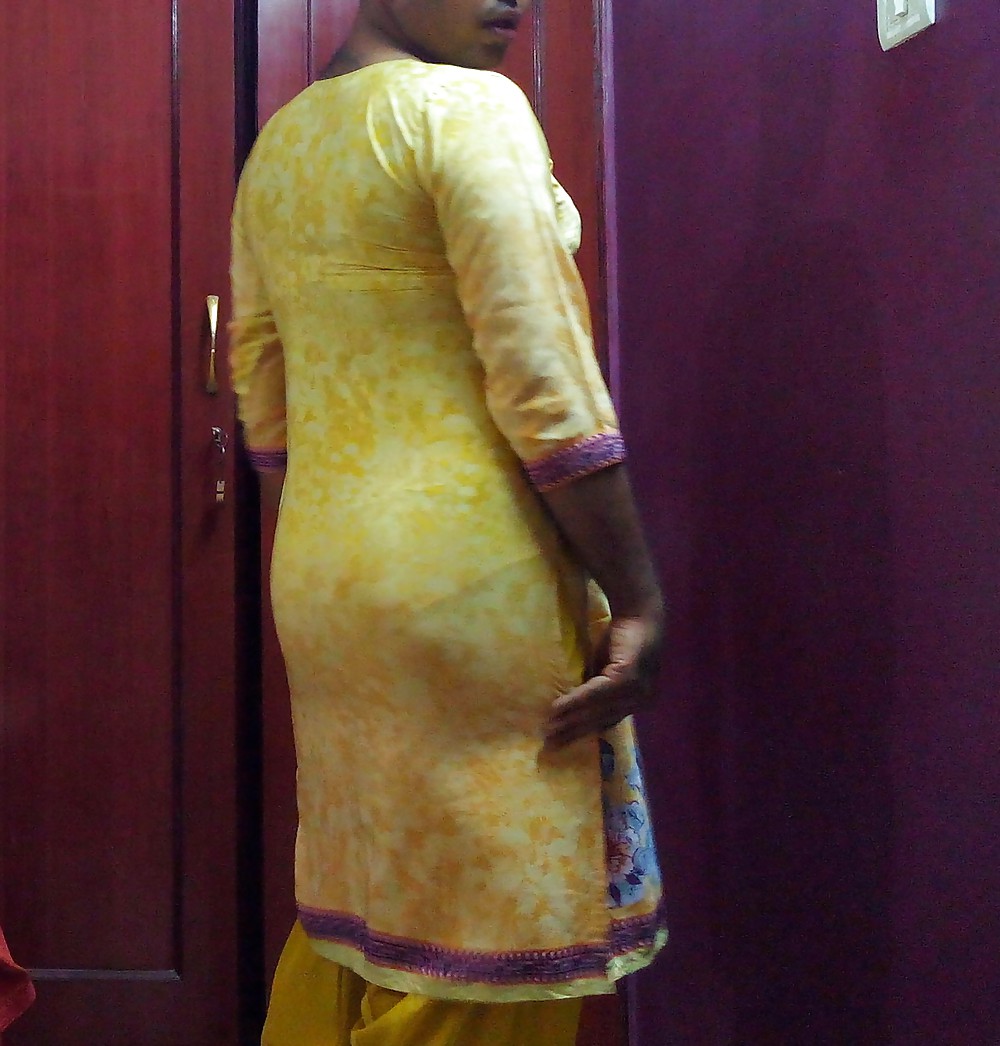 Crossdressing in wifes salwar  kameez #16070415