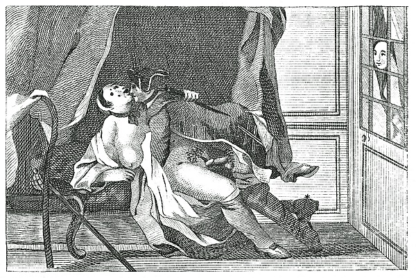 Erotische Buchillustrationen 7 - Fanny Hill #19394153