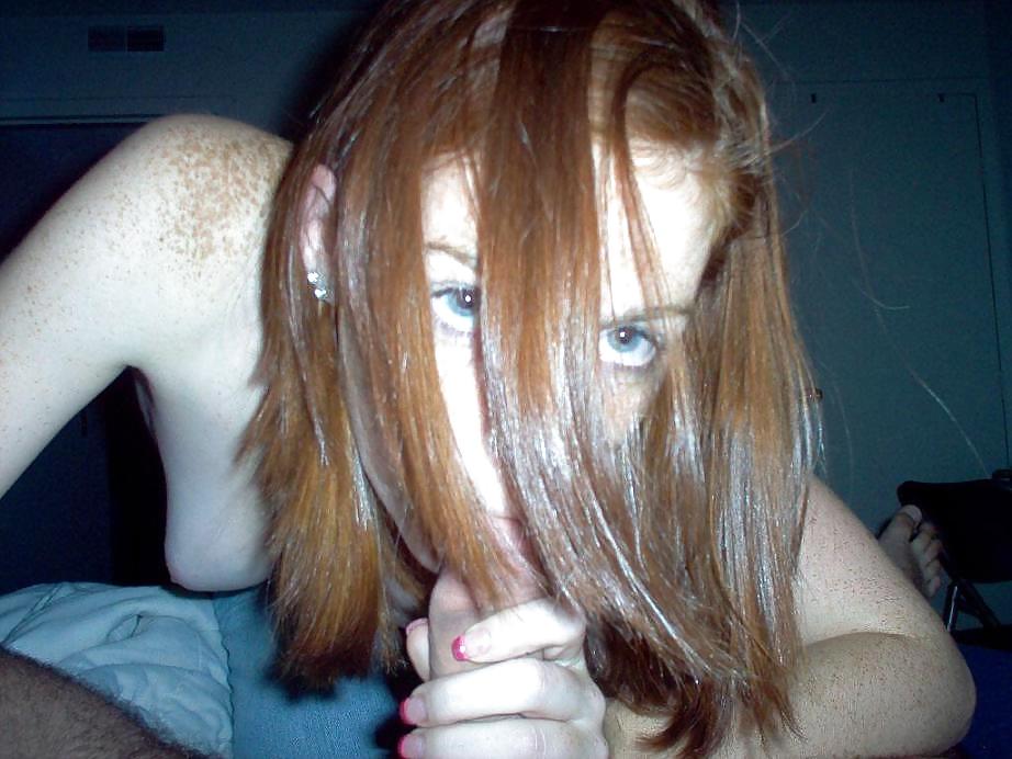 Redhead girl having fun #633674
