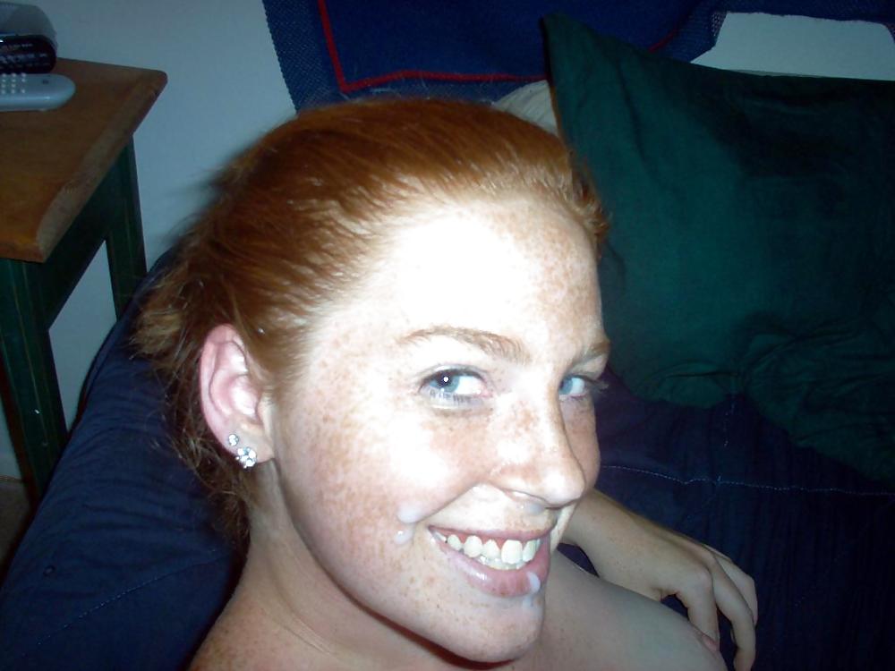 Redhead girl having fun #633804