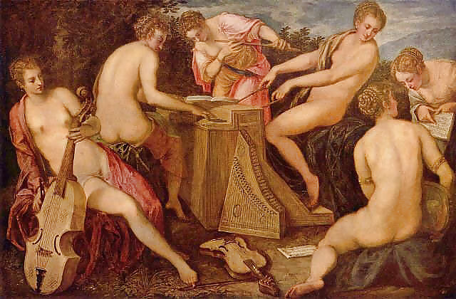 Painted Ero and Porn Art 21 -  Jacopo  Tintoretto  #7633430