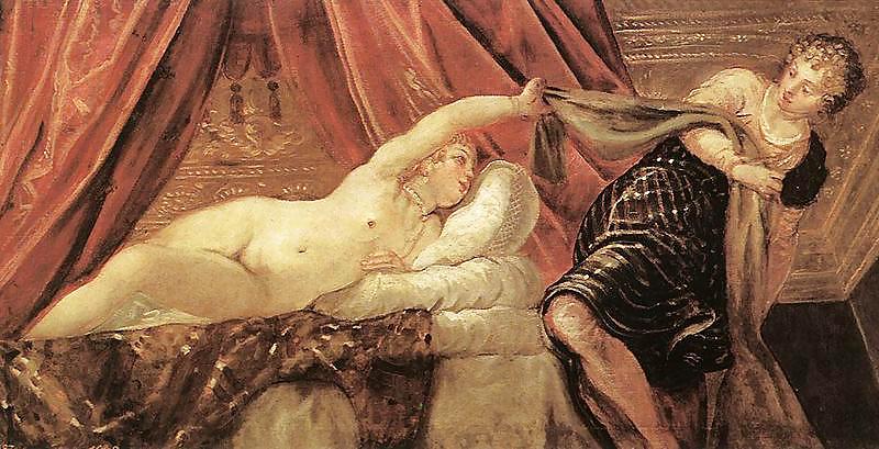 Painted Ero and Porn Art 21 -  Jacopo  Tintoretto  #7633449