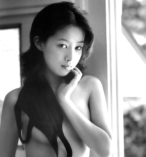 Beautiful Asian Girls 3 black & white #1198491