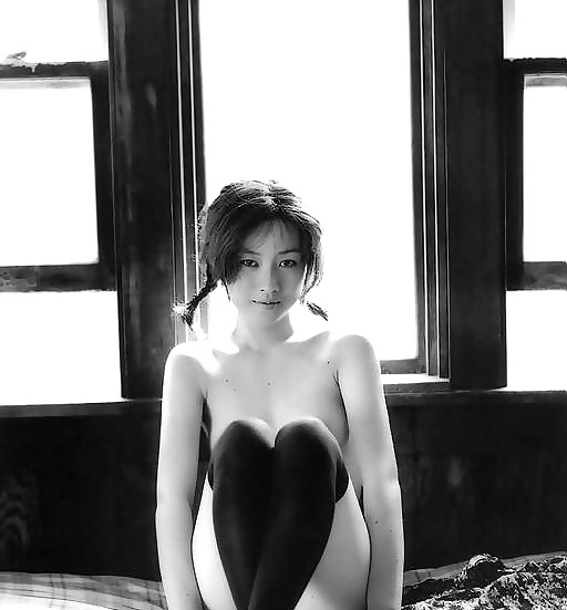 Beautiful Asian Girls 3 black & white #1198520