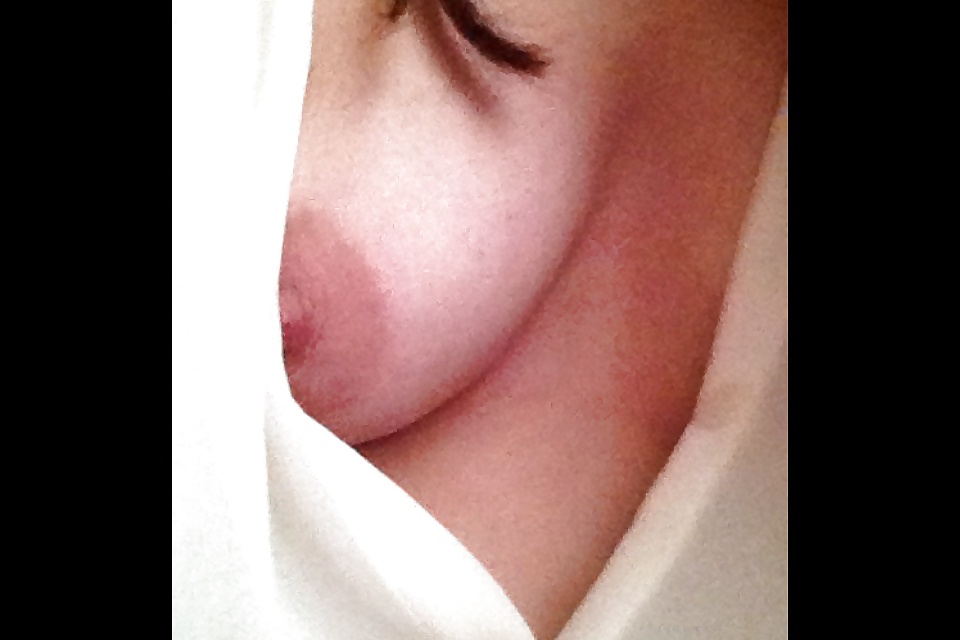 Sexy big bouncy pink nipples close up  #17278807
