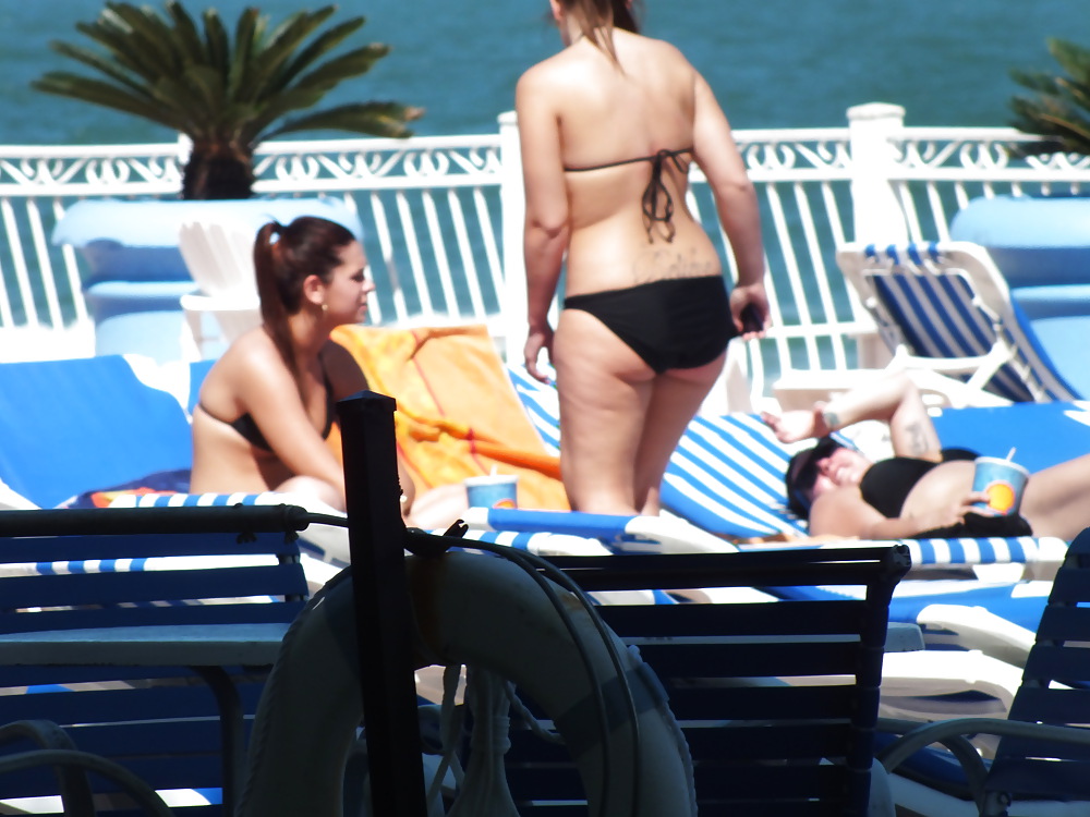 Perving by the Pool