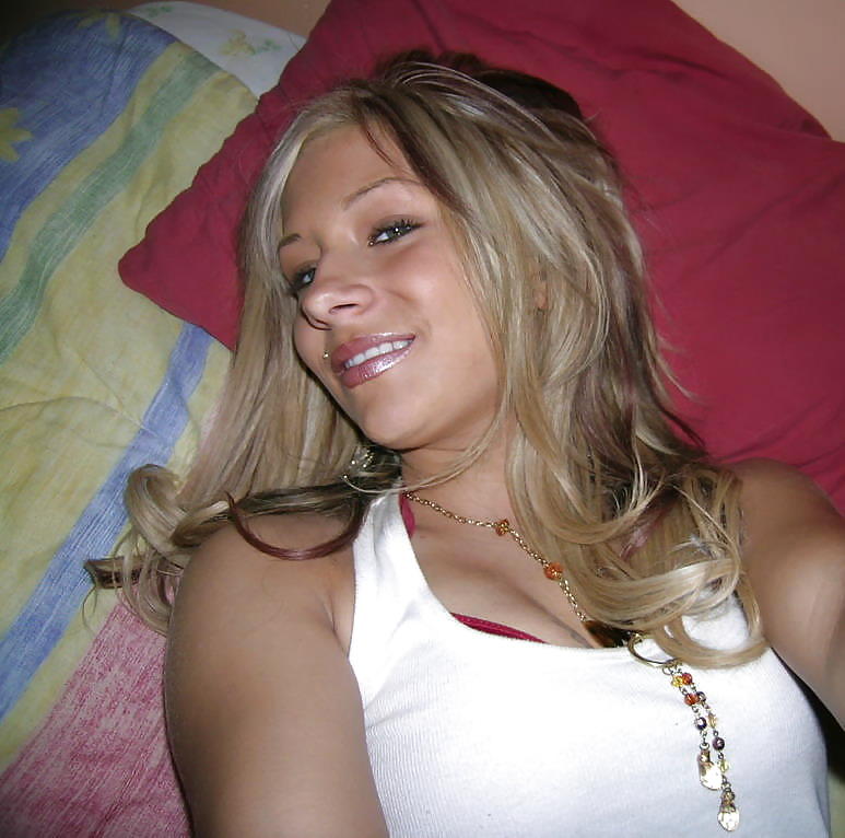 Self pics of hot blonde teen with perfect body #3418685