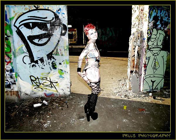 Rachel Gesicht Goth Punk Babe #3130623