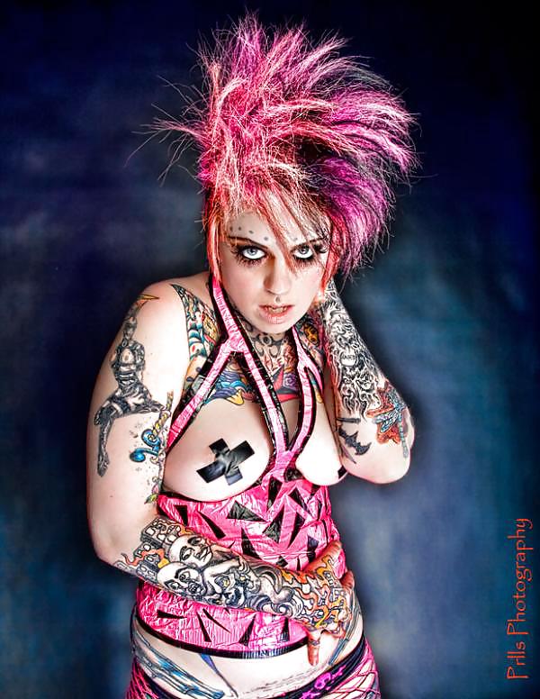 Rachel Gesicht Goth Punk Babe #3130931